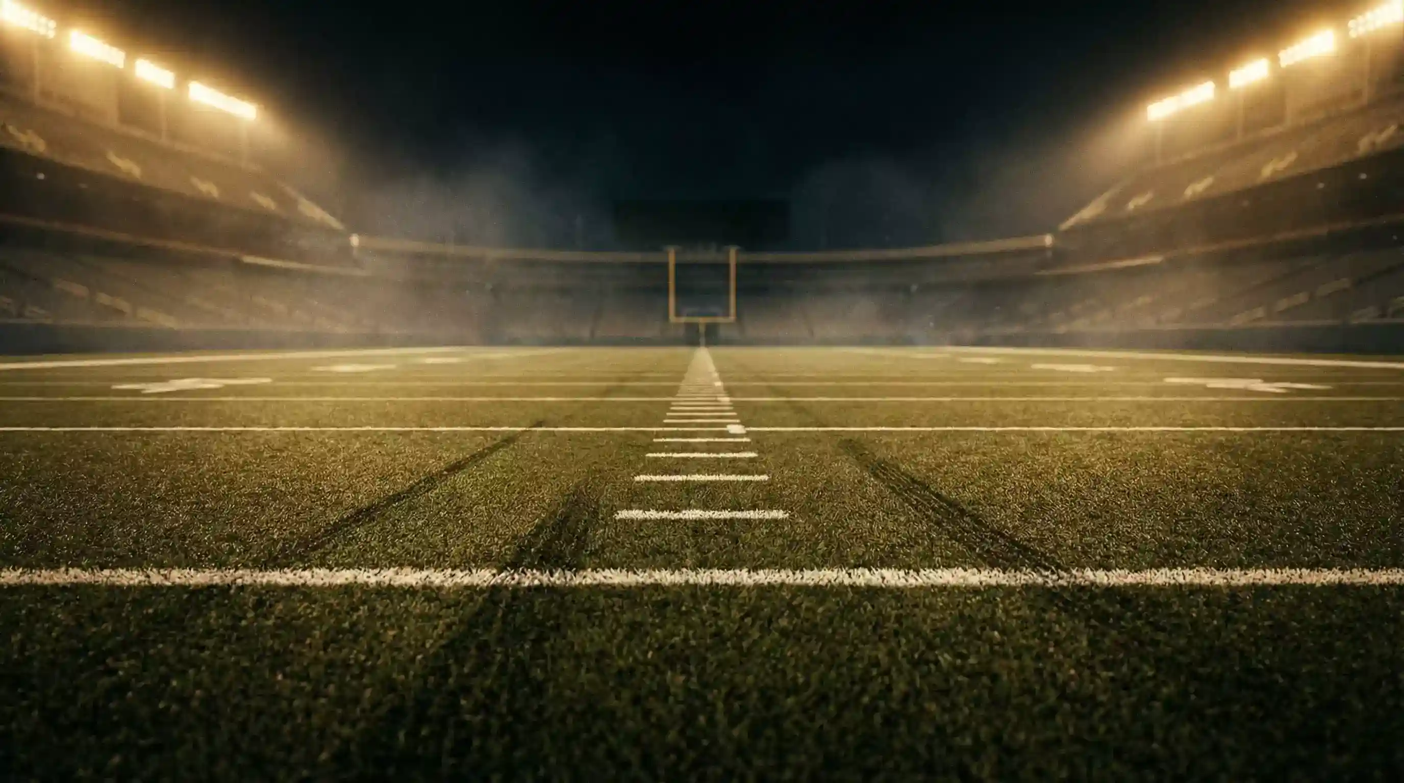 American Football Stadion bei Flutlicht – NFL Live-Wetten Guide